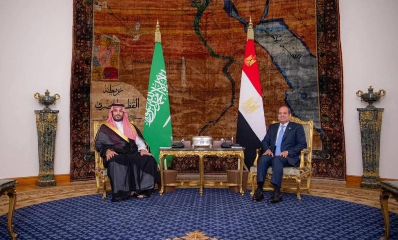قمه مصرية سعودية برئاسة الرئيس السيسي وولي العهد السعودي الأمير محمد بن سلمان