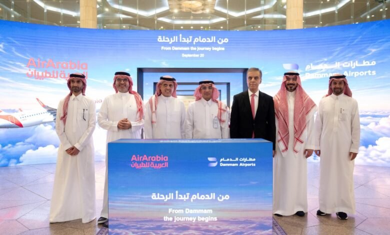 تدشين العربية للطيران رحلاتها من الدمام