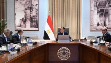جانب من إجتماع رئيس مجلس الوزراء د.مصطفي مدبولي