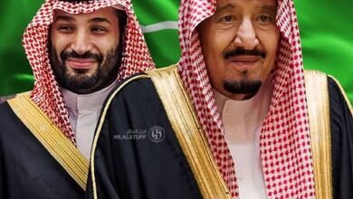 خادم الحرمين الشريفين الملك سلمان بن عبدالعزيز آل سعود .. وولي العهد رئيس مجلس الوزراء الأمير محمد بن سلمان