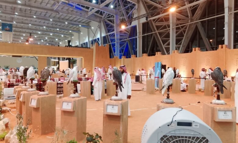 جانب من معرض الصقور السعودي الدولي 2026